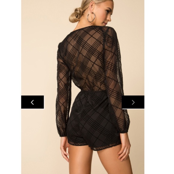 Superdown black romper from revolve - Picture 3 of 3